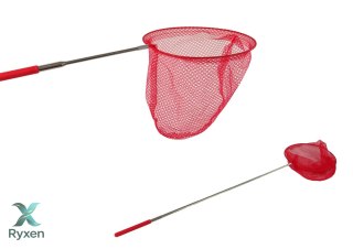 Siatka Na Motyle Owady Składana Teleskopowa 85 cm Czerwona