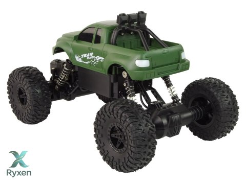 Zdalnie Sterowane Auto R/C 2.4 GHz 1:18 Zielone