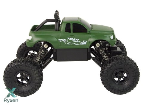 Zdalnie Sterowane Auto R/C 2.4 GHz 1:18 Zielone