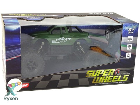 Zdalnie Sterowane Auto R/C 2.4 GHz 1:18 Zielone