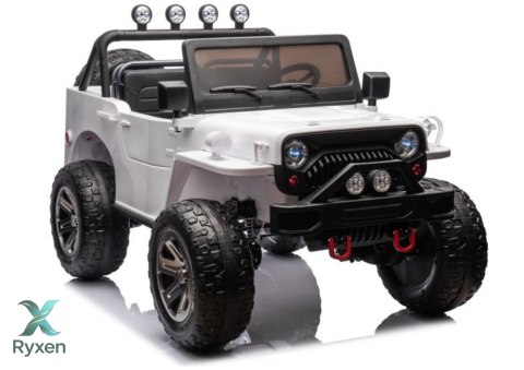 Auto Na Akumulator JH-102 Białe 4x4
