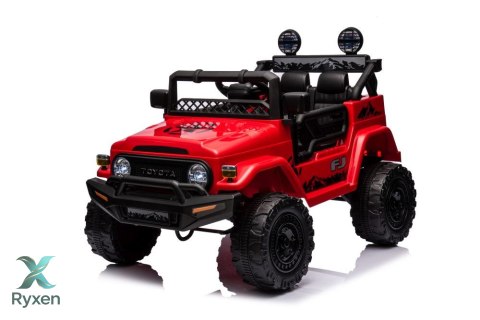 Auto Na Akumulator Toyota FJ Czerwone 4x4