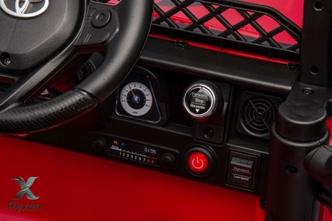 Auto Na Akumulator Toyota FJ Czerwone 4x4