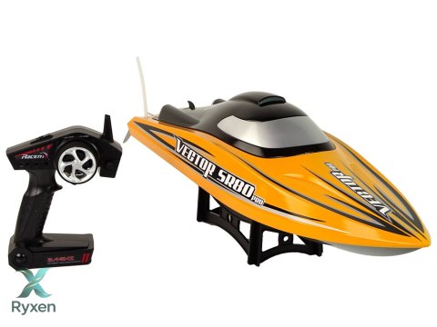 Łódź Motorówka R/C Brushless ARTR SR 80 PRO 74 km/ h Żółta