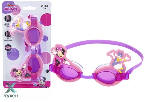 Okulary Do Pływania Myszka Minnie Różowe Bestway 9102T