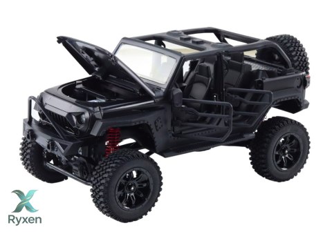 Auto Terenowe Zdalnie Sterowane RC 2.4G Napęd 4x4 Czarny