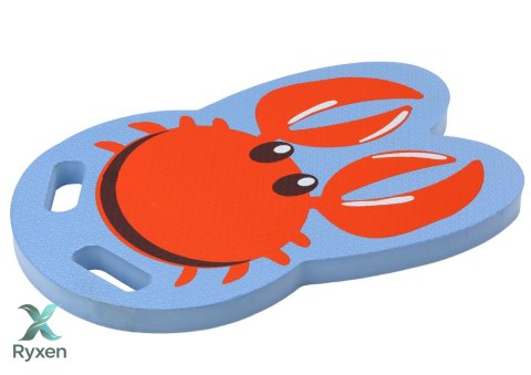 Deska Do Nauki Pływania Piankowa Krab Niebieska