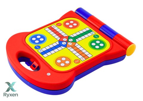 Gra Podróżna 8w1 Szachy Warcaby Ludo Tryktrak Chińczyk Węże i Drabiny