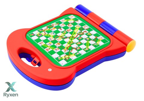 Gra Podróżna 8w1 Szachy Warcaby Ludo Tryktrak Chińczyk Węże i Drabiny