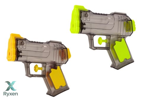 Mały Pistolet Na Wodę Przeźroczysty Żółty Pomarańczowy