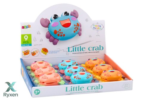 Mały Wesoły Krab Napęd Frykcyjny 3 Kolory