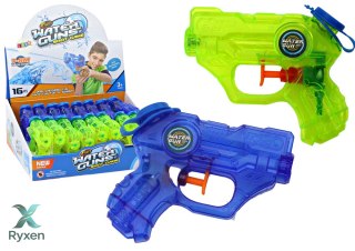 Mini Pistolet Na Wodę Zielony Granatowy Zasięg 7-8m