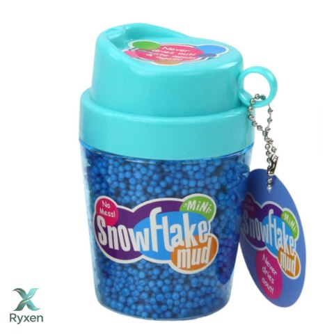 Squishy Kulki Styropianowe Masa w Kubeczku Niebieski