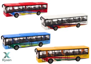 Autobus Miejski Z Napędem Frykcyjnym 15cm Metalowy