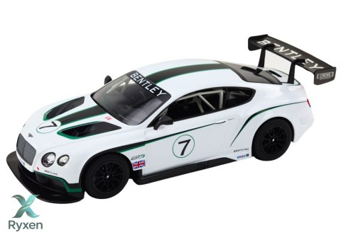 Auto Sportowe RC 1:14 Bentley Continental GT3 Biały