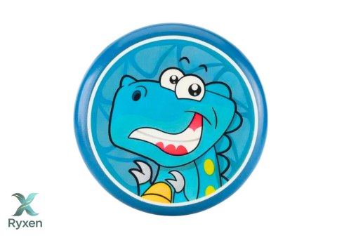 Dysk Latający Frisbee z Dinozaurem Niebieski 20 Cm