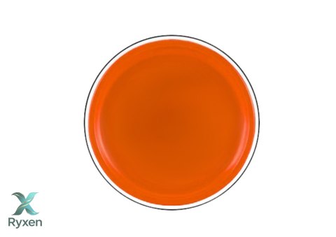 Dysk Latający Frisbee z Dinozaurem Pomarańczowy 20 Cm