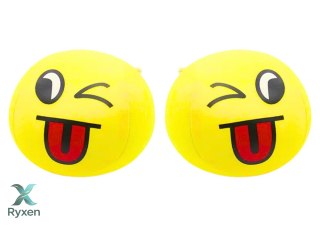 Miękka Piłeczka Piłka Buźka Emoji Żółta 9cm