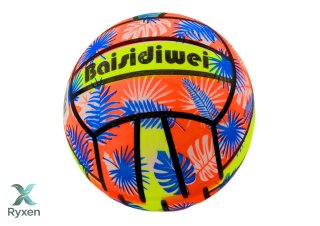 Piłka Gumowa Jaskrawa Liście Pomarańczowa 24 Cm