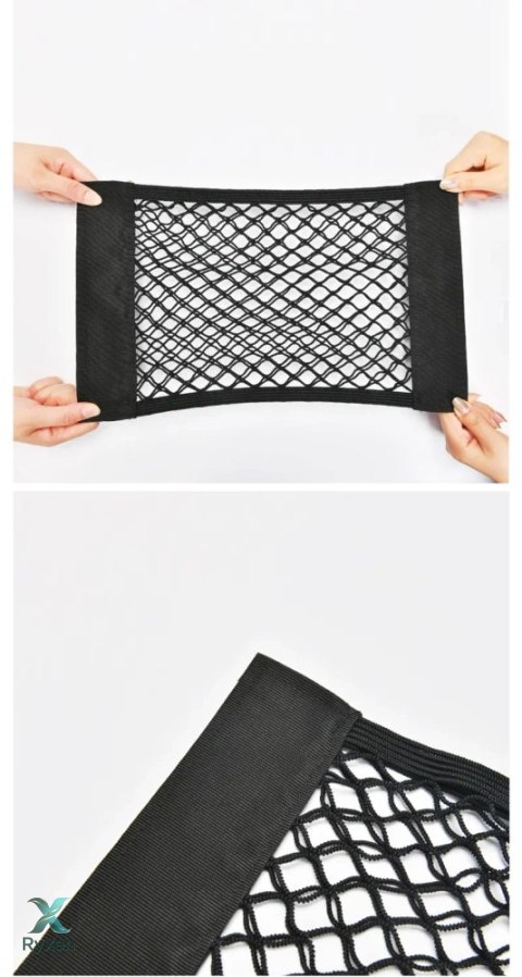 Siatka Do Bagażnika Auta Organizer Torba Na Wkręty Mocna Kieszeń 20 x 26cm