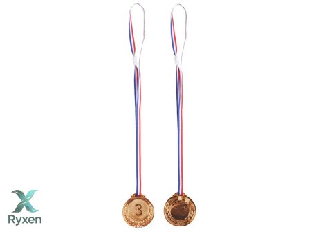 Brązowy Medal Trzecie Miejsce Nagroda Trofeum Cynkowy 6,5cm