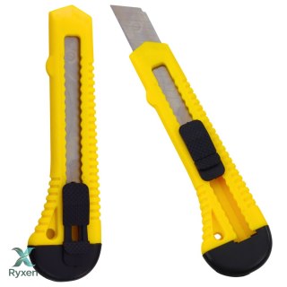 Nóż Segmentowy Do Tektury Papieru Żółty 13 Segmentów 20mm