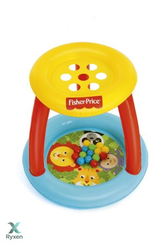 Dmuchany Basen Brodzik Z Daszkiem Fisher-Price Bestway 93541