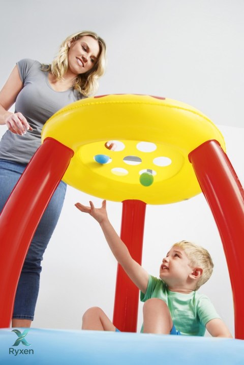 Dmuchany Basen Brodzik Z Daszkiem Fisher-Price Bestway 93541