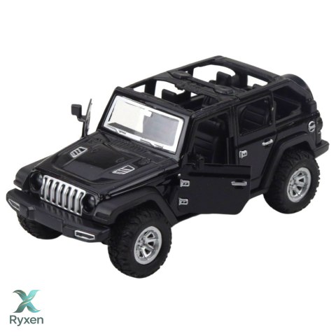 Autko Terenowe SUV Metalowe Napęd Pull-Back Otwierane Drzwi Mix