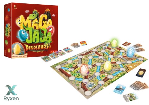 Gra rodzinna Magajaja Dinosaurs Trefl 02281