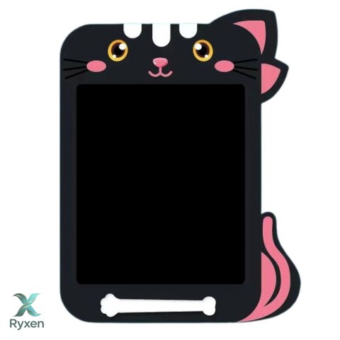 Znikopis Tablica Do Rysowania Pisania LCD Rysik Kot Czarny