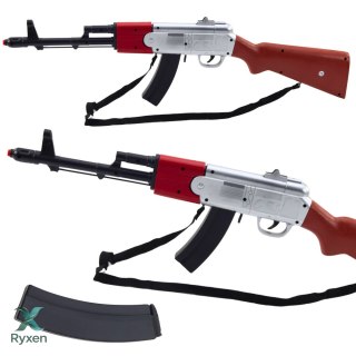 Karabin Strzelba Rekwizyt Pasek Na Ramię Brązowy Dźwięki 65cm