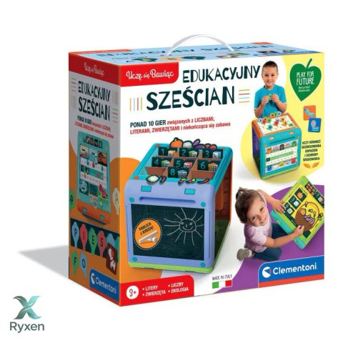 Edukacyjny Sześcian Uczę Się Bawiąc Język Polski Clementoni 50695