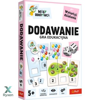 Gra dla dzieci Dodawanie Mały odkrywca Trefl 02805