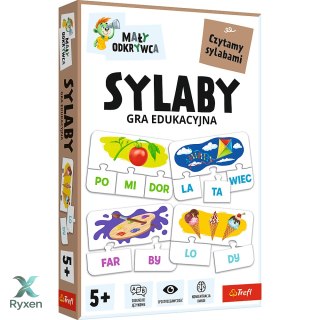 Gra dla dzieci Sylaby Mały Odkrywca Trefl 02813