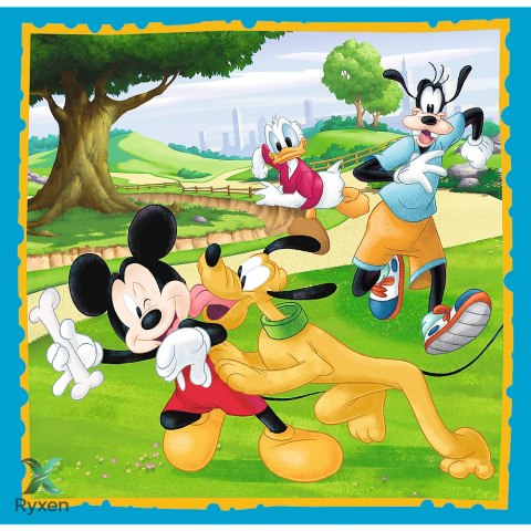 Puzzle - 3w1 (20, 36, 50) - Myszka Miki z przyjaciółmi - Trefl 34846