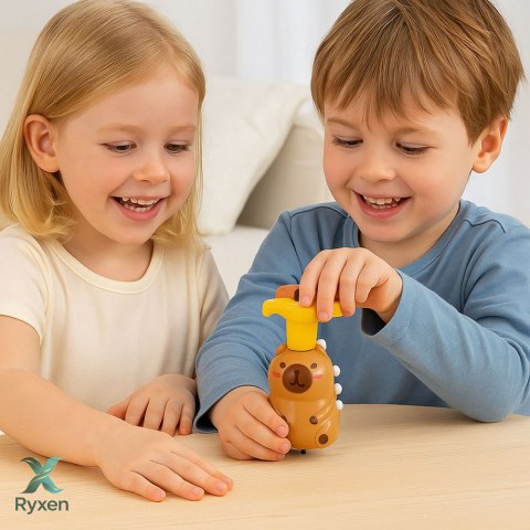Bączek Kapibara Interaktywna Światła LED Melodie 12,5 CM