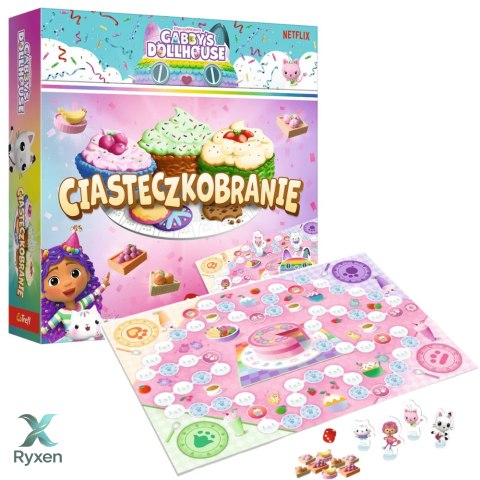 Gra dla dzieci Ciasteczkobranie Koci Domek Gabi Trefl 02801