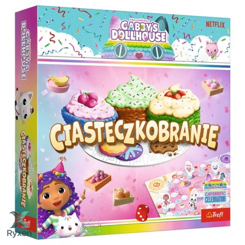 Gra dla dzieci Ciasteczkobranie Koci Domek Gabi Trefl 02801