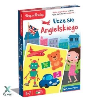 Gra edukacyjna Uczę Się Angielskiego Uczę się Bawiąc Język Polski Clementoni 50769