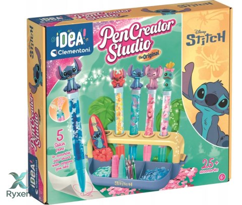 Idea Art Zestaw Fabryka Długopisów Disney Stitch Clementoni 18218