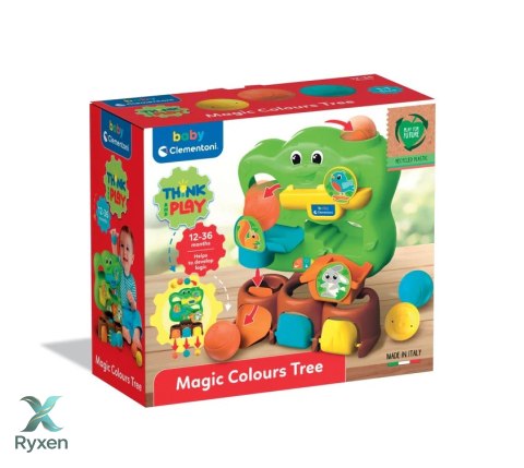 Zabawka Logiczna Magiczne Kolorowe Drzewo Piłeczki Clementoni 17580