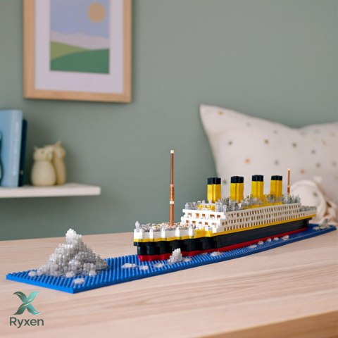 Klocki Konstrukcyjne Statek Titanic Model Statku 3D 1878 el.