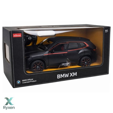 Auto BMW XM Samochód Zdalnie Sterowany RC Rastar Czarne 1:14
