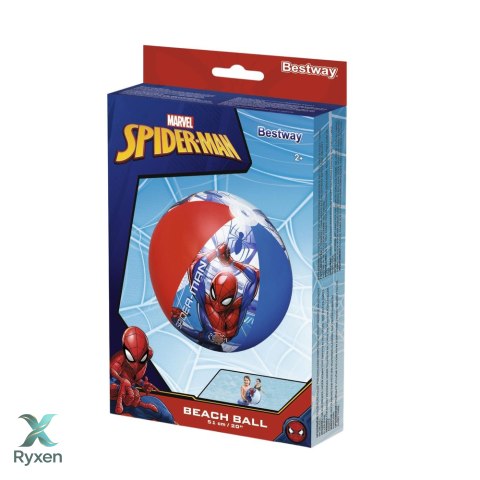 Dmuchana Piłka Plażowa Marvel Spider-Man 51cm Bestway 98002