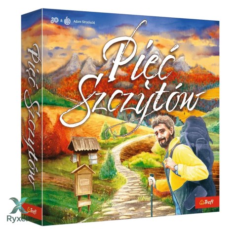 Gra rodzinna Pięć Szczytów Górskie Wędrówki Trefl 02517