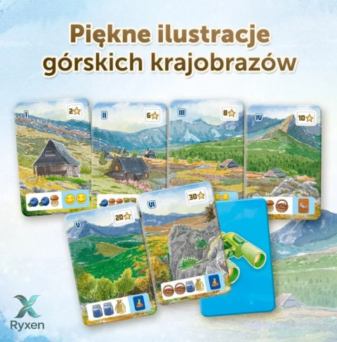 Gra rodzinna Pięć Szczytów Górskie Wędrówki Trefl 02517
