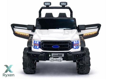 Auto Na Akumulator 4x4 22F 12V10Ah Białe