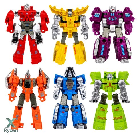 Robot Dinozaur 2w1 Zmieniający Się Ruchome Elementy Figurka Mix