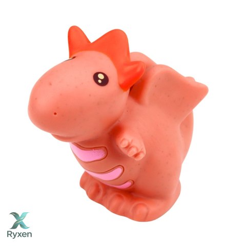Zestaw Gumowe Dinozaury Edukacyjne Do Kąpieli Zabawy Pastelowe 6 szt.